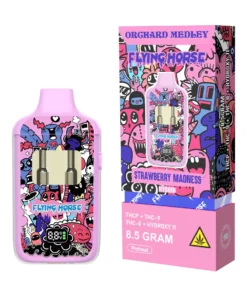 Strawberry Madness Flying Horse Orchard Medley Blend Disposable 8.5G
