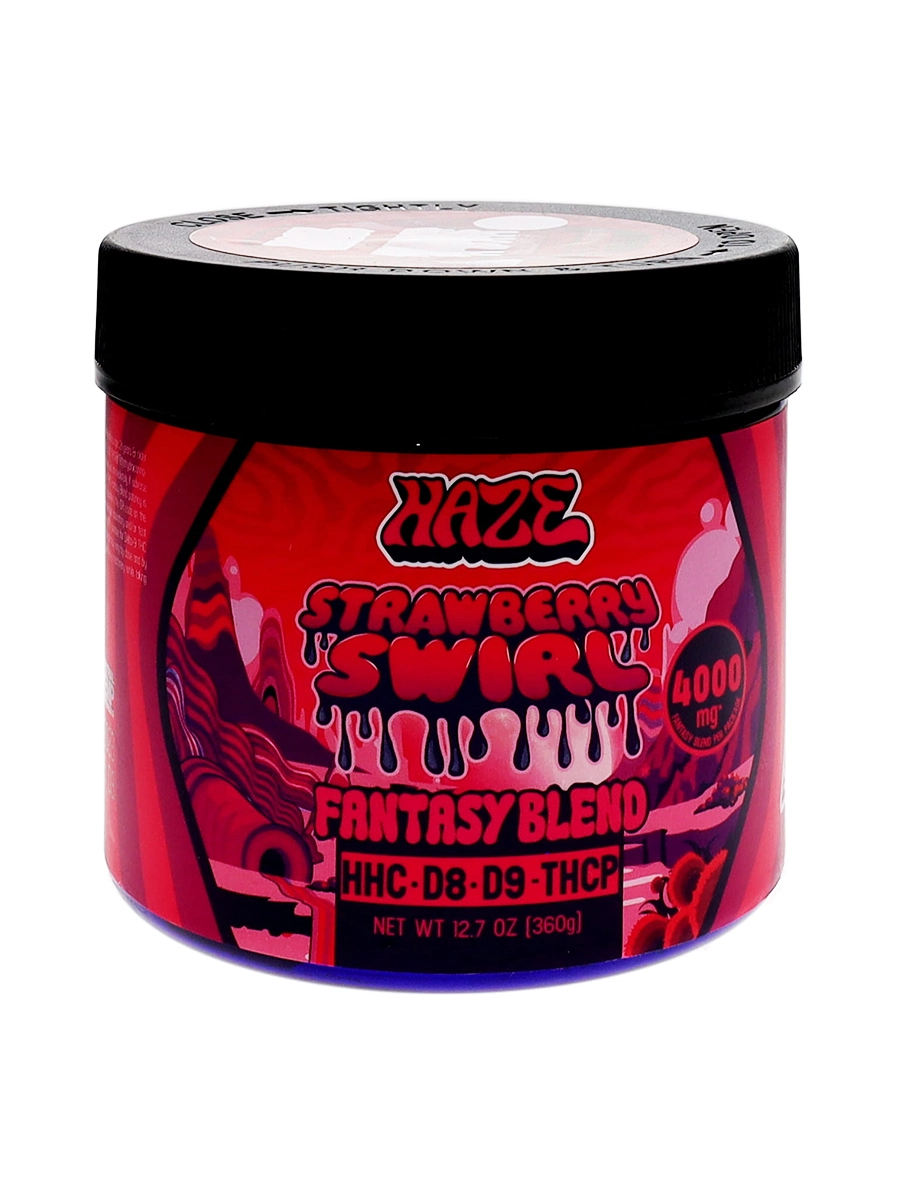 Strawberry Swirl Haze Fantasy Blend Gummies 4000mg