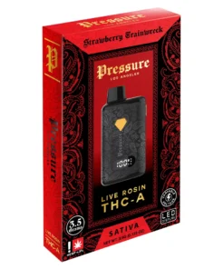 Strawberry Trainwreck Pressure Live Rosin THC-A Disposable 3.5G