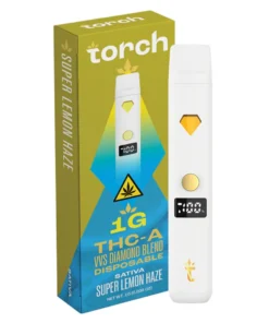 Super Lemon Haze Torch THC-A VVS Diamond Blend Disposable 1G