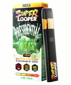 Presidential OG Super Looper Super Potent THCP+THCA+HHC Vape 1G