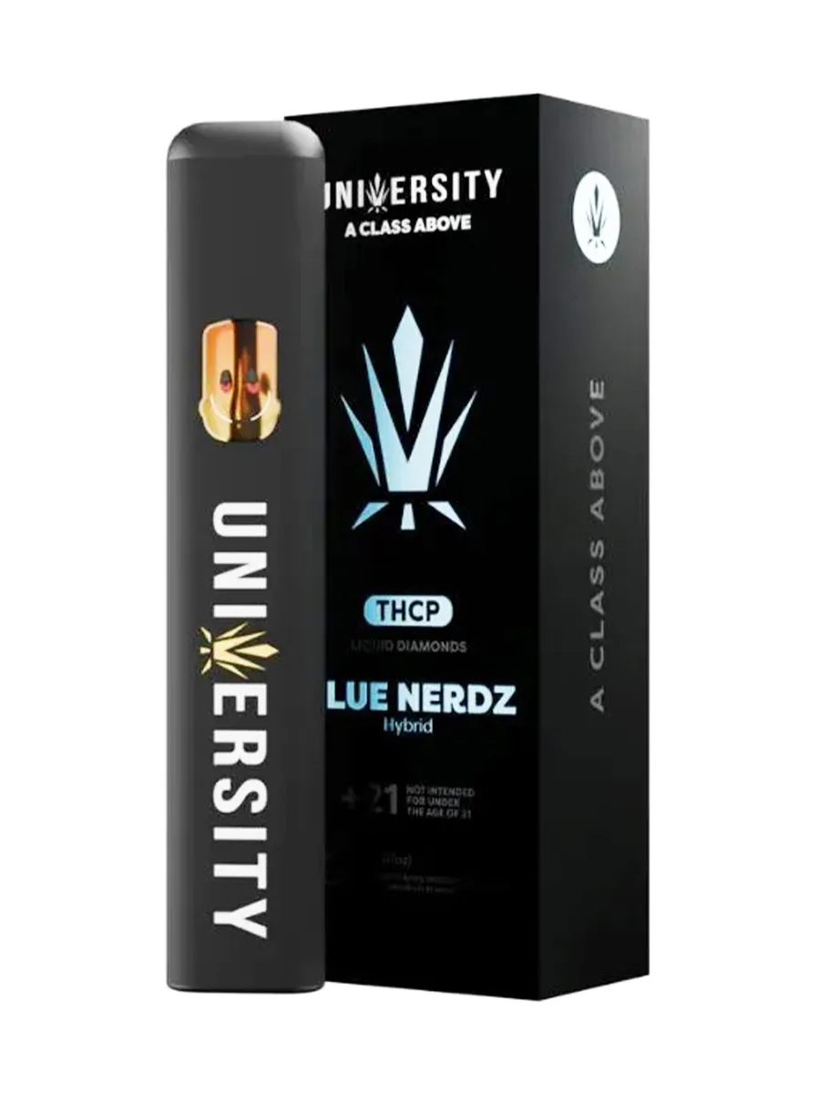 Blue Nerdz University Liquid Diamonds THCP Disposable 2G