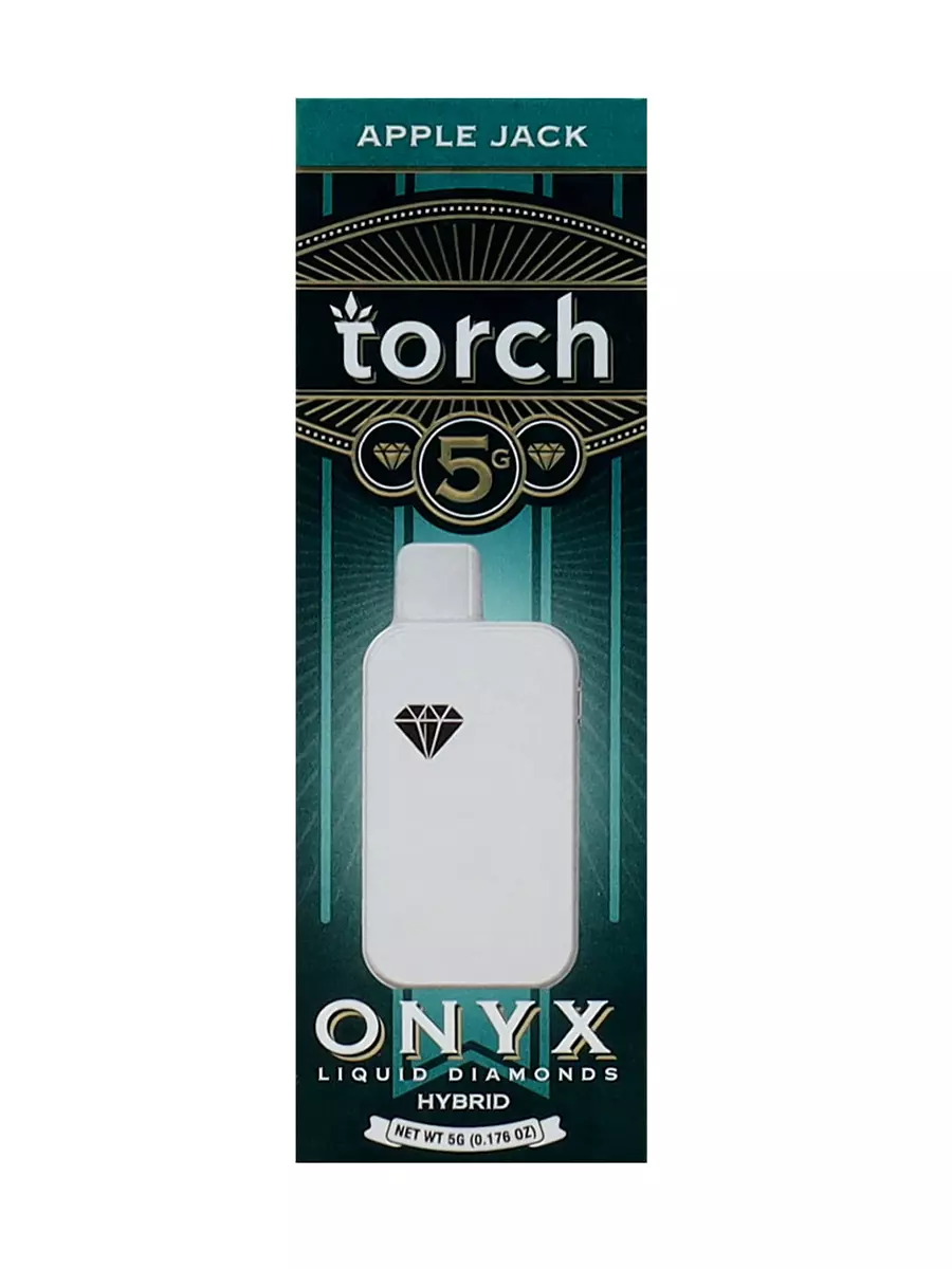 Apple Jack Torch ONYX Liquid Diamonds Vape 5G