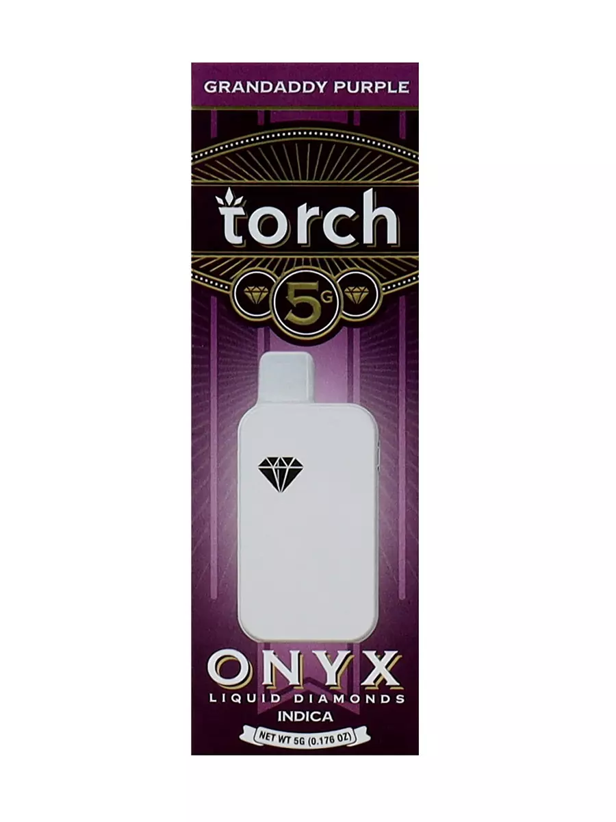 Grandaddy Purple Torch ONYX Liquid Diamonds Vape 5G