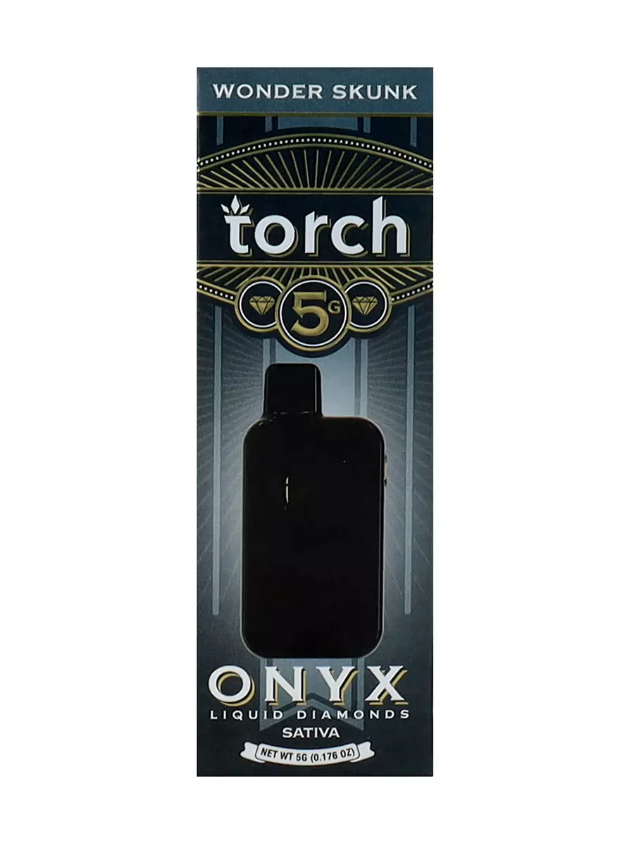 Wonder Skunk Torch ONYX Liquid Diamonds Vape 5G