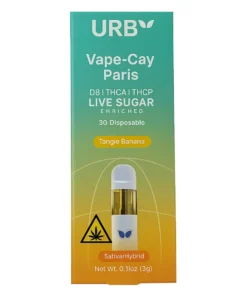 Tangie Banana URB Vape-Cay Paris Disposable Vape 3G