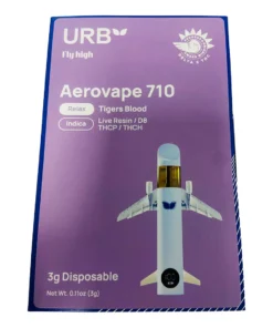 Tigers Blood URB Aerovape 710 Relax Disposable 3G