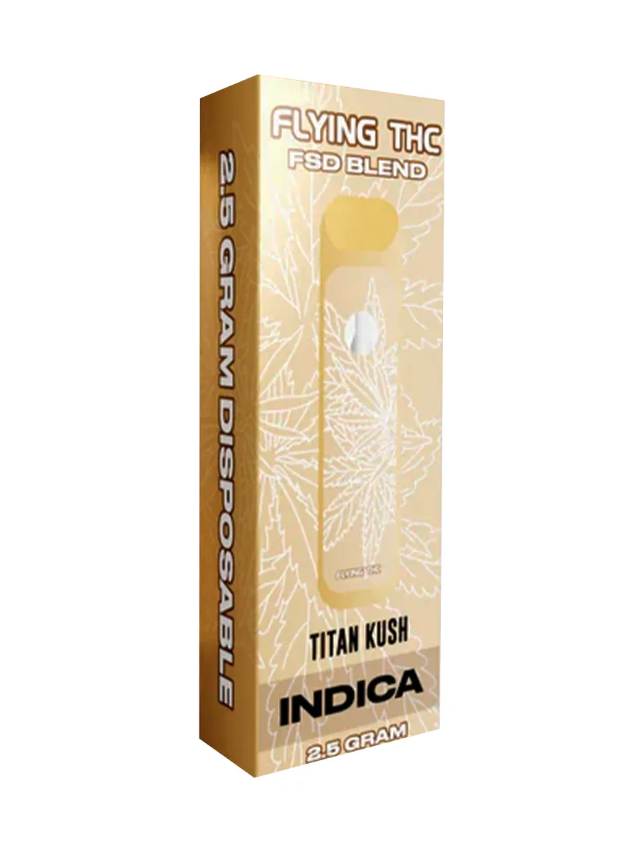 Titan Kush Flying Horse THC FSD Blend Disposable 2.5G