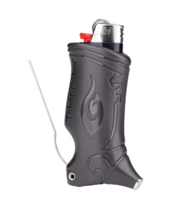 Black Toker Poker Bic Standard Lighter