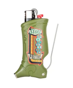 Stay Positive Toker Poker Soul Speakers Collection Lighter