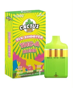 Train Wreck | AK47 | GDP Cactus Labs Six Shooter THC-A Blend Disposable 6G