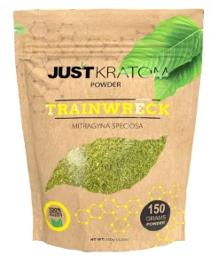 Trainwreck Just Kratom Mitragyna Speciosa Powder 150g