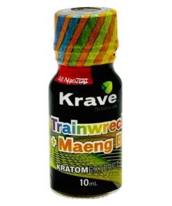 Trainwreck + Maeng Da Krave Botanicals Kratom Extract 10ml