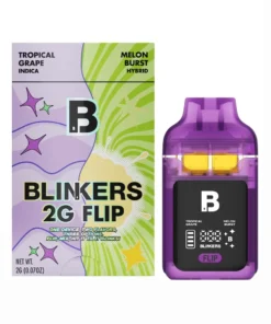 Tropical Grape | Melon Burst Blinkers Flip Dual Chamber Disposable 2G