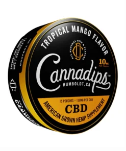 Tropical Mango Cannadips CBD Pouches 15ct 150MG