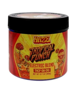 Tropical Punch Electric Blend Haze Gummies 4000mg