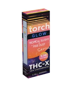 Tropical Slushy | Pixie Dust Torch Glow Live Resin THC-X Vape 3.5G