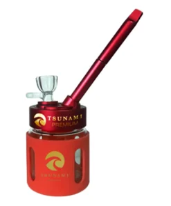 Tsunami Premium Mini Red Bubbler Pipe