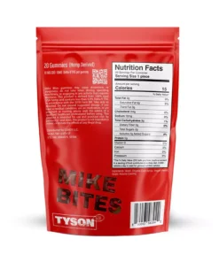 Alternative view of Black Eye Berry Tyson 2.0 Mike Bites Delta-9 Gummies 400mg