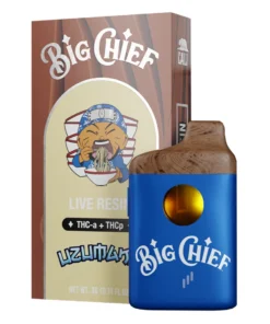 Uzumaki Big Chief Live Resin THC-A+THC-P Disposable Vape 3G