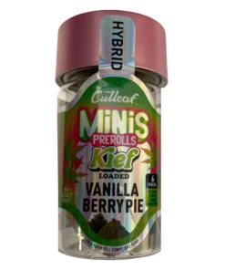 Vanilla Berrypie Cutleaf MiNiS Jars Kief Pre-Roll 3G