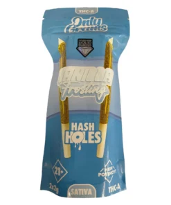 Vanilla Frosting Only Grams THCA Hash Holes 2x2G