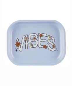 Vibes Small Metal Rolling Tray
