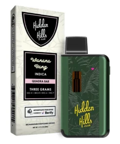 Wanana Bang Hidden Hills Quadra Bar Disposable 3G