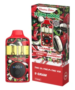 Watermelon Candy+Elves Strawberry Flying Horse THC IX+THC-P+THC VIII 3 Flavors in 1 Christmas Edition 9G