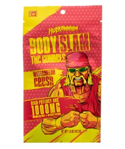 Watermelon Crush Hulk Hogan Body Slam HHC Gummies 1000mg