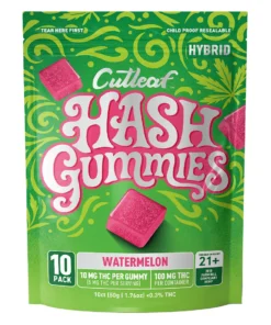 Watermelon Cutleaf Hash Delta 9 Gummies 10ct