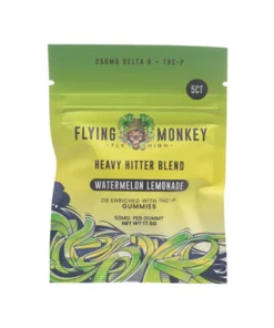 Watermelon Lemonade Flying Monkey Heavy Hitter Blend Gummies 250mg