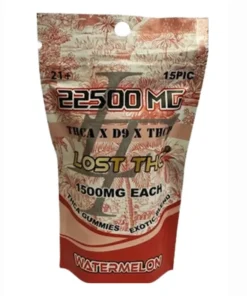 Watermelon Lost THC THCA x D9 x THCP Exotic Gummies 22500MG