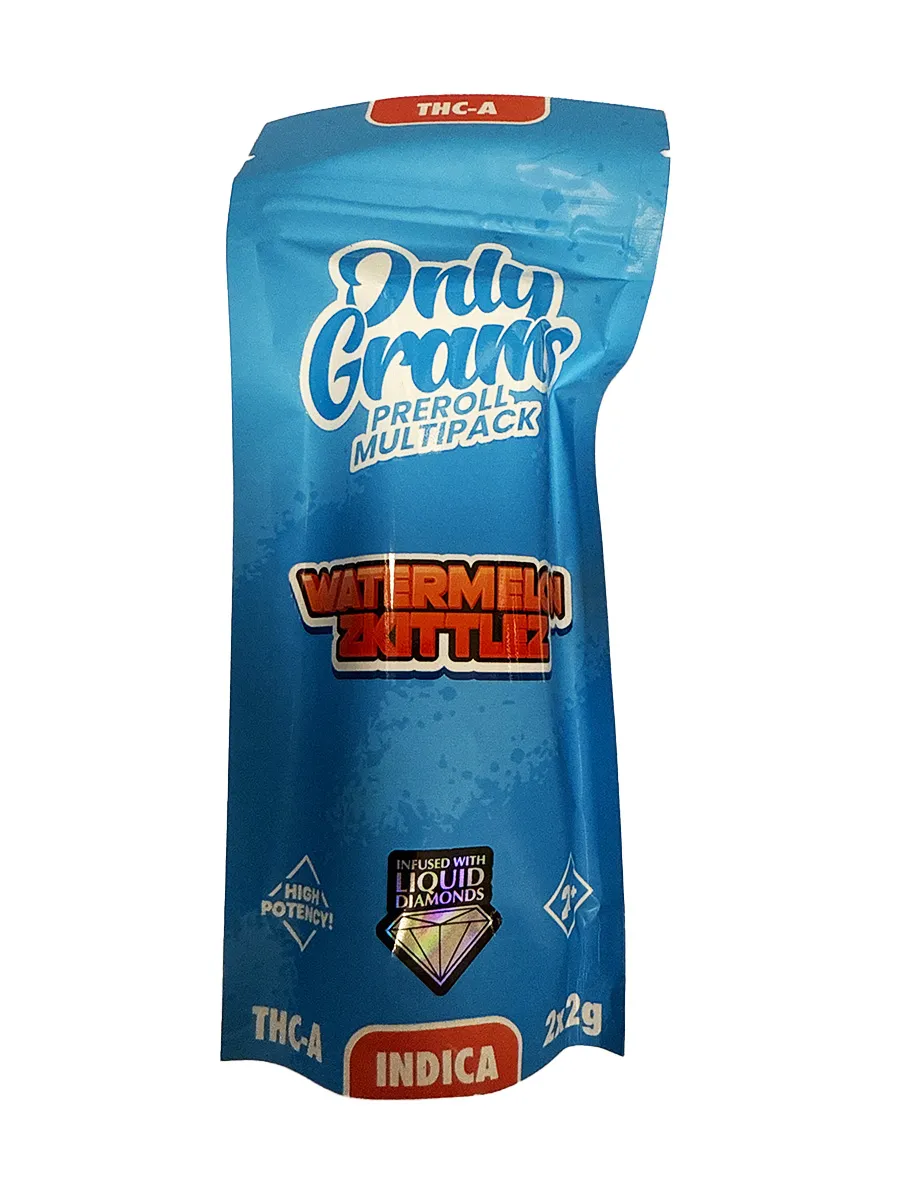 Watermelon Zkittlez Only Grams Multipack THCA Pre-Roll 2x2G