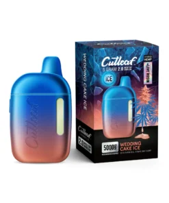 Wedding Cake Ice Cutleaf Live Rosin Disposable Vape 5G