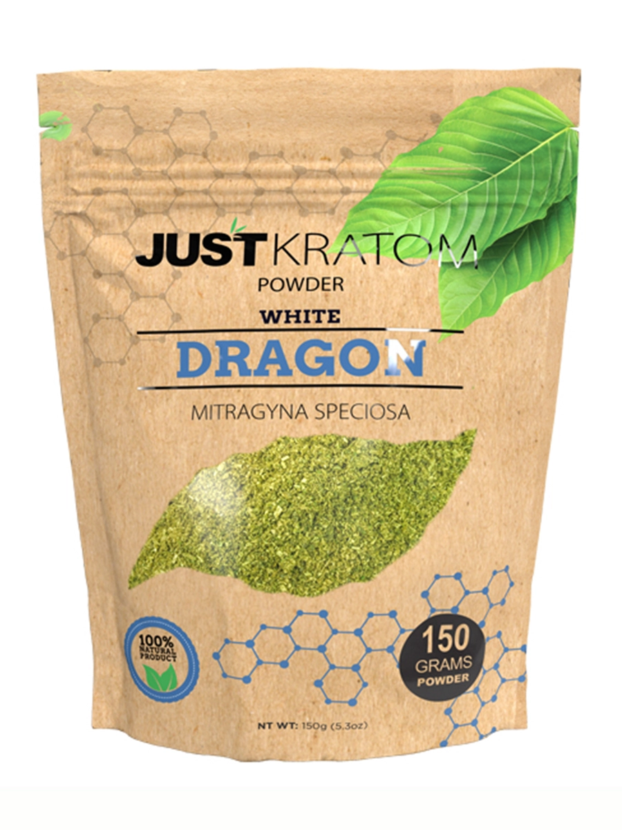 White Dragon Just Kratom Mitragyna Speciosa Powder 150g