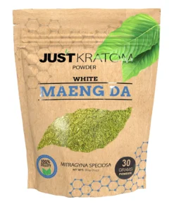 White Maeng Da Just Kratom Mitragyna Speciosa Powder 30g