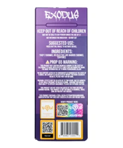 Alternative view of White Runtz Exodus Purpz Live Badder THC-P Disposable Vape 2.2G