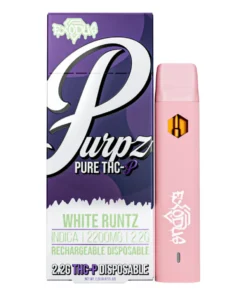 White Runtz Exodus Purpz Live Badder THC-P Disposable Vape 2.2G