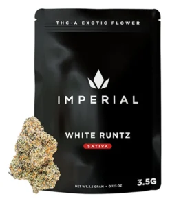 White Runtz Imperial High-Grade Zaza THCA Flower 3.5G