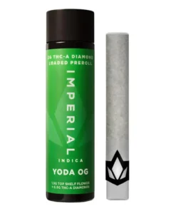Yoda OG Imperial THCA Diamond Loaded Pre-Roll 2G