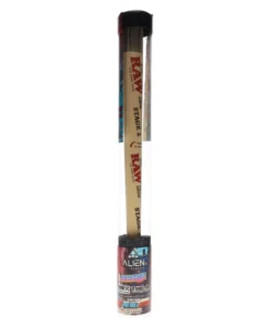 Alternative view of Zkittlez RAW Challenge Cone x Alien Exotics THC-A Diamond Infused Pre-Rolls 50G
