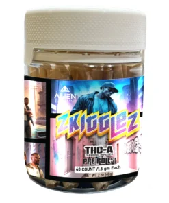 Zkittlez Alien Exotics THC-A Diamond Infused Pre-Rolls 40ct