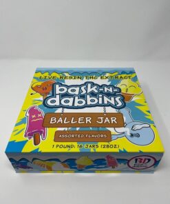 Bask-n-Dabbins Baller Jar: The Ultimate Cannabis Concentrate Experience