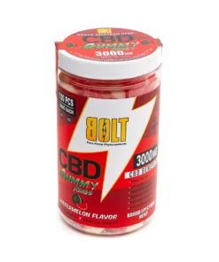 Alternative view of Watermelon Bolt CBD Gummy Rings 3000mg