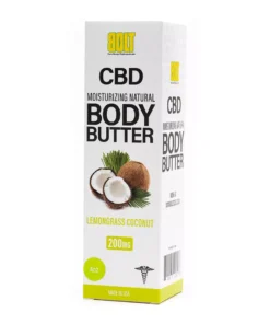 Lemongrass Coconut Bolt CBD Bath Body Butter 200mg