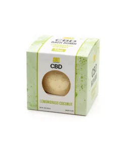 Lemongrass Coconut Bolt CBD Bath Bomb 50mg