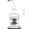 6″ Cabo Tire Perc Dab Rig by Diamond Glass