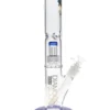 15″ Diamond Glass Matrix Perc Straight Tube Bong