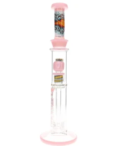 Alternative view of 16″ Wig Wag Matrix Showerhead Water Pipe by Diamond Glass